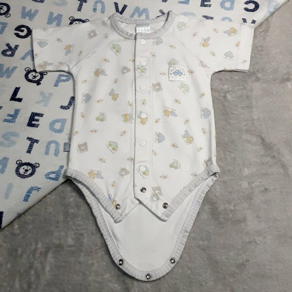 ❄️ 6-12m | Kushies | Button Up Bodysuit/Onesie - Picture 1 of 5